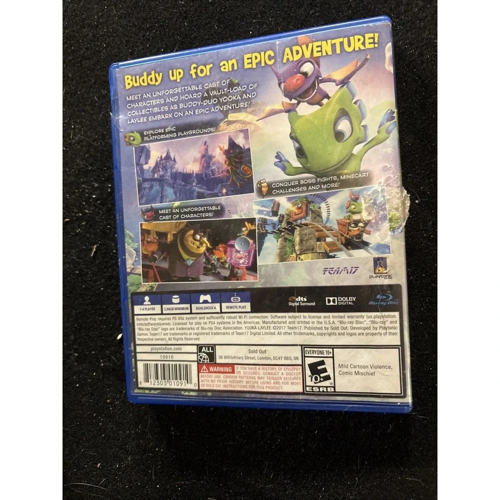 Yooka- Laylee PS4 Team 17